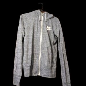 Nike Full Zip Hoodie Sweatshirt size Medium, gray
